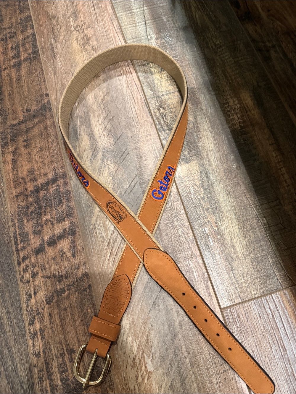 Zep-Pro University of Florida Gators football belt size 38, preloved
